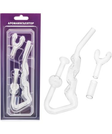 Buy White Glass Inhaler Maholda | Aromatherapy & Health Benefits | International Shipping - Buy Online on GoSupps.com