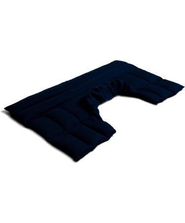 Johanniskern Thermal Pillow | Neck & Shoulder Support Pillow with Collar - Dark Blue & Currant - Buy Online on GoSupps.com