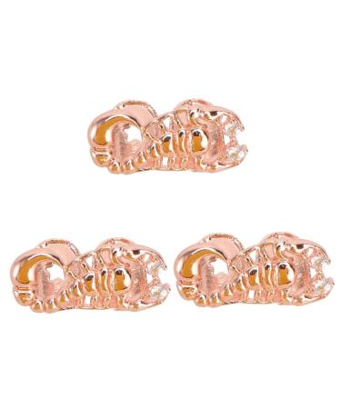Healeved 3 Pcs Scorpion Single Braces Costume for Men Gold Tooth Photo Props Vampire Like Real 14k