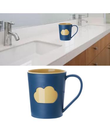 400ml Easy Plastic Toothbrush Cup Holder - Lightweight & Versatile Design - Dark Blue | International Shipping Available - Buy Online on GoSupps.com