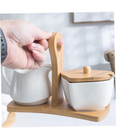 KICHOUSE 1 Set Sugar Bowl Milk Jug Set Storage Tank with Cover - Buy Online on GoSupps.com