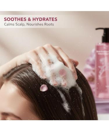 Shampooing la rose r gulateur de s bum et volumateur pour cheveux gras hydratation longue dur e et contr le du s bum soin capillaire pour femmes. (1PCS) - Buy Online on GoSupps.com