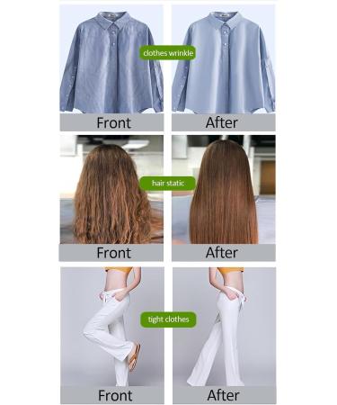 Siopob Static Guard Spray 100ml Static Schmatic For Clothing | Natural Static Cling Remover Anti-static Spray Travel Size Hair Anti-static Spray Static Cling Spray - Buy Online on GoSupps.com