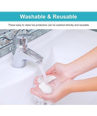 Gel Bunion Protector Shield - 2pcs Silicone Bunion Pads for Big Toe - Pain Relief for Bunions and Blister Protection - Buy Online on GoSupps.com