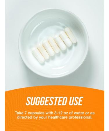 BulkSupplements.com Creatine Monohydrate Capsules - Micronized Creatine Pills - Gluten Free 7 Capsules per Serving (5000mg) 420 Count (Pack of 1) - Buy Online on GoSupps.com