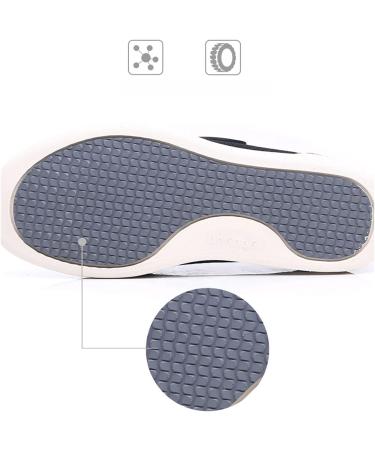 Diabetic Shoes for Men - Non-slip, Wide Orthopaedic Comfort Shoes for Elderly Swollen Feet - Air Cushion Bottom for Added Support (Color D) - Buy Online on GoSupps.com