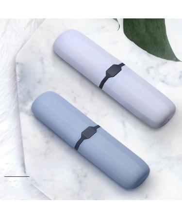 Portable Travel Toothbrush Holder & Toothpaste Case - Transparent Black - Digjobk Bathroom Accessories for Hiking & Camping - Buy Online on GoSupps.com