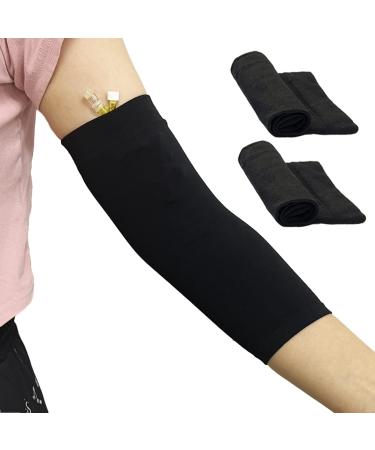WXF PICC Line Sleeve Protector Breathable Arm Cast Cover Care Supplies for Arm Circumference up to 30.5 cm 2 Pack
