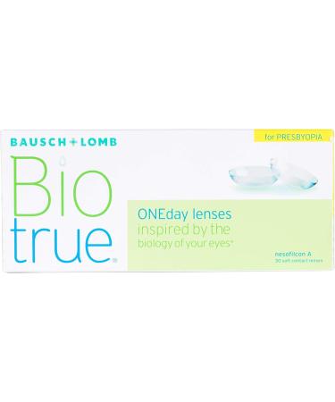 Bausch + Lomb Biotrue ONEday Presbyopia Soft Contact Lenses | Daily Lenses +02.25 Dpt DIA 14.2 mm BC 8.60 Add Low | 30 Pieces | Global Shipping - Buy Online on GoSupps.com