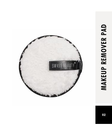Soft & Gentle Cleansing Reusable Makeup Remover Pad | Effortlessly Remove Stubborn Face & Eye Makeup | 8gm | Eco-Friendly | Pack of 1 - Buy Online on GoSupps.com