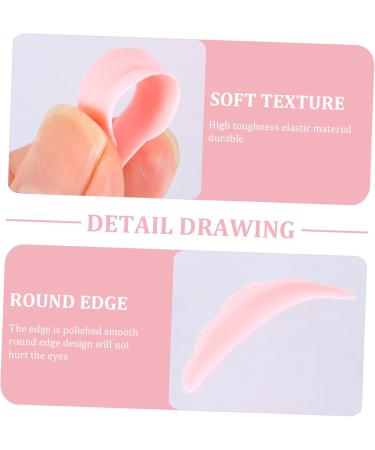 HONMEET 20 Pairs Eyelash Silicone Patch Eyelash Kit Eyelash Perm Pads Eyelash Lift Lash Shield Cover Lash Lift Curlers Lash Lift Tool Beauty Salon Eyelash Tools Makeup Kits 4.5x1.4cm - Buy Online on GoSupps.com