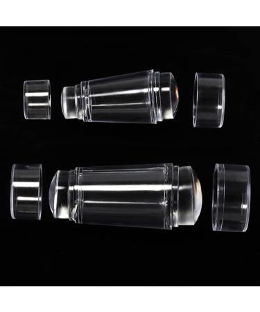 Coniya Silikon Nail Stamping Kit - DIY Nail Art Stamper with Scraper & Lid | Transparent Nail Art Plates - Buy Online on GoSupps.com