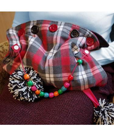 Iuvas 2-Page Dementia Muff | Sensory Therapy Aid & Nestel Pillow/Blanket for Seniors | International Shipping - Buy Online on GoSupps.com