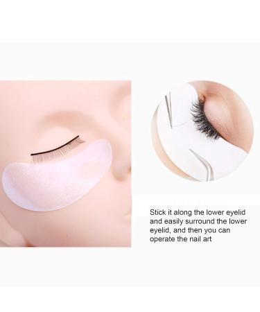 Brrnoo Eyelash Extension Pads - 100 pcs Lint-Free Gel Eye Pads for Lash Extensions | Durable Comfortable & Essential for Professionals - Buy Online on GoSupps.com