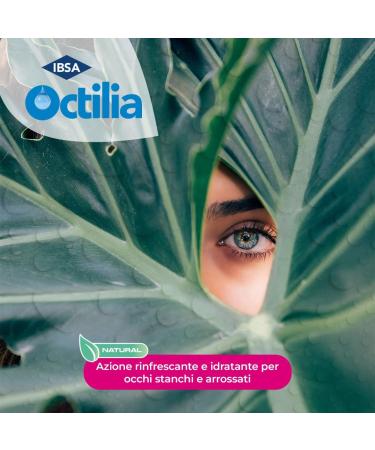 Octilia Natural Eye Drops - Hyaluronic Acid & Chamomile for Irritated Eyes | 10 Single Dose Bottles - Soothing Relief - Buy Online on GoSupps.com