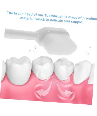 Frcolor 4 Pack Super Soft Toothbrush for Sensitive Gums - Extra Soft Natural Bristles & Peppermint Flavor - Ideal for Kids & Adults - Shop Now! - Buy Online on GoSupps.com