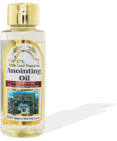 Bible Land Treasures Anointing Oil 2-Pack Bottles Set - Jeruslem of Gold -Frankincense Myrrh & Spikenard & Temple - 50ml Each (1.69 fl oz) Biblical Scents for Prayer & Worship from The Holy Land - Buy Online on GoSupps.com
