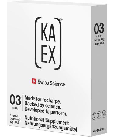 30x30g KA-EX Scientific recovery drink with amino acids bioactive substances & electrolytes |To take it in the regeneration phase after sports or after celebrating 10 pack (30 applications)