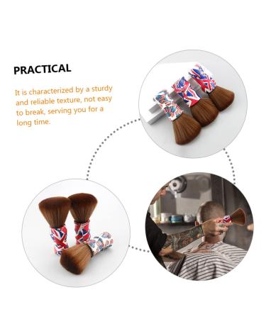 Frcolor 3ST Hair Cleaning & Shaving Brush - Professional Manual Beard Brush for Men - Ideal Gift for Household Grooming - ABS Material - Buy Online on GoSupps.com