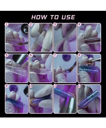 60x Nail Silicone Mold Touch Crystal Duals Nail Forms Shape Nail Forms for Creating Relief Design on Nails - Buy Online on GoSupps.com