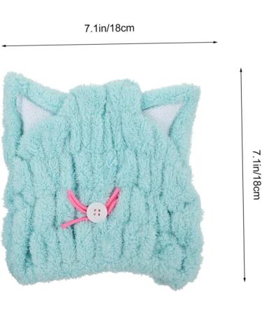 FRCOLOR 2pcs Dry Hair Cap Women Hair Hats Comfortable Showering Hats Coral Fleece Hair Hats Quick Drying Hair Hats Hair Caps for Bathing Adorable Bathing Hats Bathing Hair Wraps Hair Towel - Buy Online on GoSupps.com