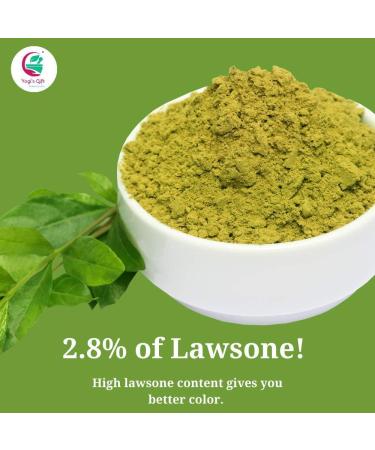 Yogi s Gift Organic Henna Powder | 100% Natural Henna hair dye | Lawsonia Inermis | 100 gm (3.5 Oz) | No artificial coloring Henna 100g - Buy Online on GoSupps.com