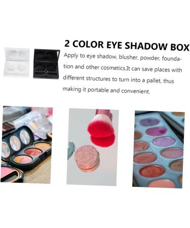  POPETPOP POPETPOP Eyeshadow Organizers 2-Compartment Storage Container for Makeup Eyeshadow and Lipstick - Buy Online on GoSupps.com