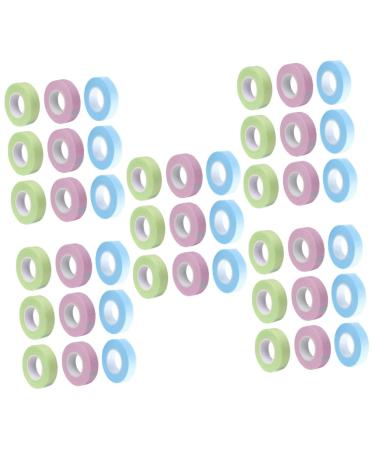 MAGICLULU 60 Rolls Lash Tape Green Lash Tape Fabric Lash Tape Sensitive Skin Tape Foam Eyelash Tape Pink Tape Adhesive Fabric Grafting Tape Girl Non-woven Fabric Auxiliary Belt