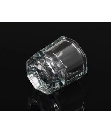 SCSpecial Dappen Dish 2 Pieces Acrylic Liquid Powder Crystal Glass Cups for Nail Art Multipurpose Glassware for Nail Art Salon Acrylic Nail Tools - Buy Online on GoSupps.com