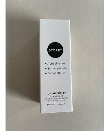 Dr. Biechele Just Dry Antiperspirant - Long-Lasting Medical Sweat Protection - 50ml - Perfume & Alcohol-Free - Buy Online on GoSupps.com
