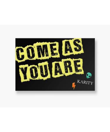 Karity 15 Come As You Are Highly Pigmented Professional Edgy Eyeshadow Palette - Everyday Makeup Shadow Palette with Intense Pigment