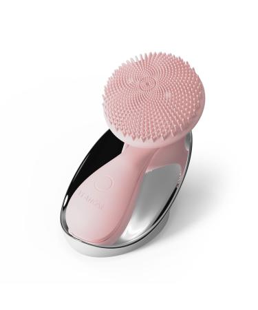 YEAHONE Facial Cleansing Brush,Electric Silicone Face Scrubber for Deep Cleaning and Exfoliating,Gentle Vibrating and Massage,Mini Sonic Skin Exfoliator Tool