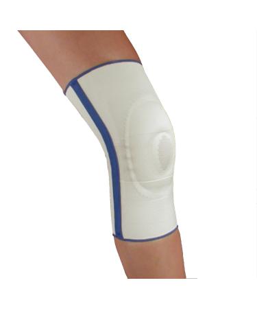 Compression Support Knee Brace with Stays & Visco Patella | XXX-Large Black - Best for Pain Relief & Stability | International Shipping Available - Buy Online on GoSupps.com