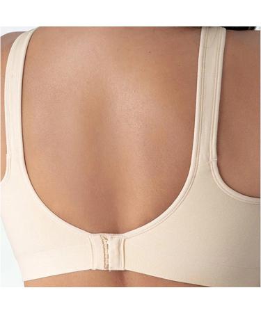 Buy Sexy Comfortable Glossy Silk Tank Top for Women | T Shirt BH Women Without Bracket | Fitness Apparel in Beige XXL - International Shipping Available - Buy Online on GoSupps.com