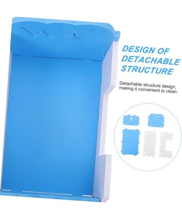 POPETPOP 2 Pcs Hamster Toilet Hamster Small Toilet Small Rat Toilet Guinea Toilet Critters Blue PVC 15x10cmx2pcs Bluex2pcs - Buy Online on GoSupps.com