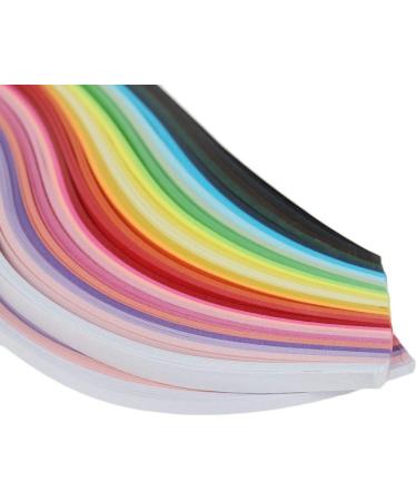 TXIN 1300 Quilling Paper Strips 3mm - 26 Colors Quill Paper Kit for DIY Art Craft - Multicolor - Buy Online on GoSupps.com