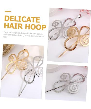 FRCOLOR 8 Sets Hairpin metal hair clips for women medium hair clips for women hair barrettes hair clips metal womens hair accessories tiaras for girls bun clips Miss alloy modeling tool - Buy Online on GoSupps.com
