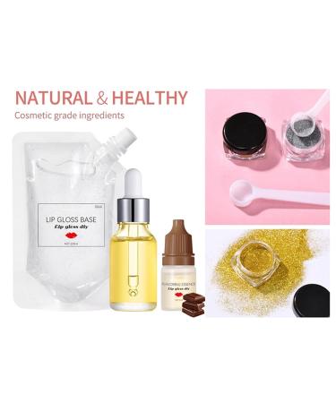 DIY Lip Gloss Making Kit - 46 Moisturizing Supplies for Beginners | Handmade Lip Gloss Set for Women & Girls - Buy Online on GoSupps.com