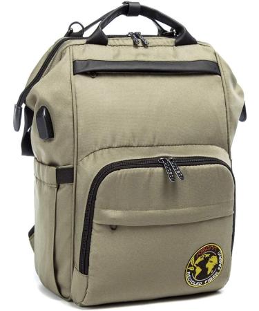 Osann Diaper Backpack - Large Capacity Eco-Friendly Bag with Phone Port & Ample Storage - Ideal for Global Shipping - Buy Online on GoSupps.com