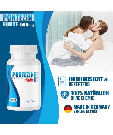 Adema Natural Pontezin Capsules for Men | 3-Way Pack | 500 mg | Extra Effective | Enhances Performance | Natural Ingredients | 60 pcs - Immediate Effect - Buy Online on GoSupps.com