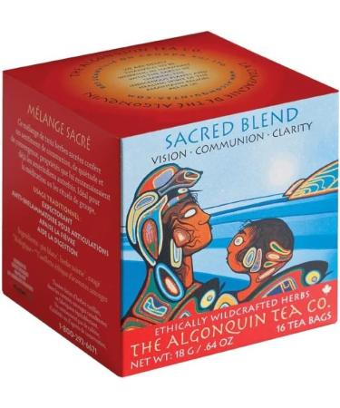 Organic Sacred Blend Tea - 0.02 lb | Premium Herbal Tea for Wellness & Energy - International Shipping Available - Buy Online on GoSupps.com