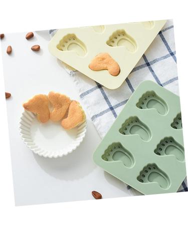 IMIKEYA Kitchen Tools 12 Pcs Footprint Baking Mold Tool Handmade Soap Child Silica Gel Kitchen Tool 15.8X13.2X1.5CMx3pcs Assorted Colorx3pcs - Buy Online on GoSupps.com