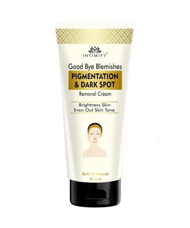 Goldy Dark Spot Corrector Cream for Removing Dark Spots Pigmentation Blemishes Acne Scars & Uneven Skin With Saffron Mosambi Green Tea Rose Turmeric Papaya 50 gm