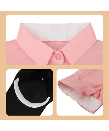 10 Disposable White Collar Protection Welding Pads - Self-Adhesive Neck Liners for Sweat & Stain Defense - Buy Online on GoSupps.com