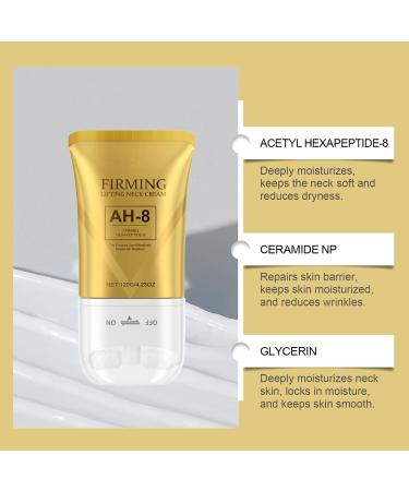 PCC PTYXIS Neck cream collagen cream for double chin face strengthening ointment AH8 firming paste for neck and chin 1 120 g Confezione da 1 - Buy Online on GoSupps.com