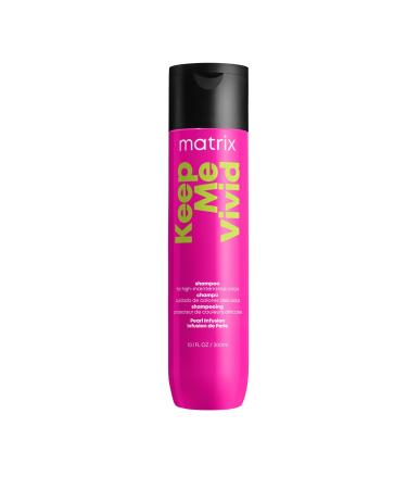 Matrix Keep Me Vivid Shampoo | Prolongs Color Vibrancy & Enhances Shine | Sulfate-Free | For Color Treated Hair | Gently Cleanses Hair | Salon Shampoo | Packaging May Vary 10 Fl Oz(Pack of 1)