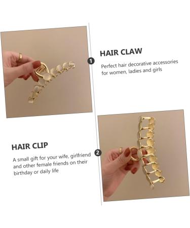 POPETPOP 1pc hairpin pearl headpiece korean hair accessories claw clips for hair metal hair clip hair claw clips women hair accessories Lady Headdress Claw Hair Clips Girl Hair Accessory - Buy Online on GoSupps.com