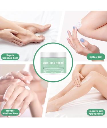 Urea 40% Foot Cream Urea Cream 40 Percent for Feet Hard Skin Remover Foot Cream Cracked Heel Repair Cream Foot Moisturiser Cream Foot Callus Remover Nourishes Soften For Feet Heels Knees Hands - Buy Online on GoSupps.com