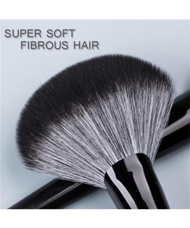 DFHBFG Cosmetic Brush | Black Silver Series - Soft Hair Brushes for Beginners & Professionals | Ultimate Makeup Tool - Buy Online on GoSupps.com