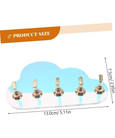 minkissy 1 Set Nail Tools Press on Nails Stand False Nails Display Stand Nails Tips Display Stand Nail Art Practice Stand Press on Fake Nails Stand Press on Nails Holder Metal Bracket Fairy - Buy Online on GoSupps.com